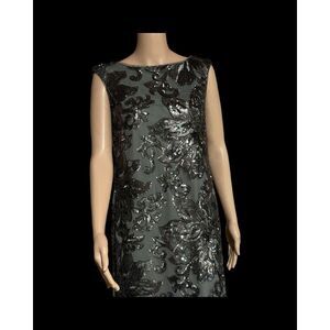 NWT White House Black Market Women's Sequin Cocktail Dress Size 12